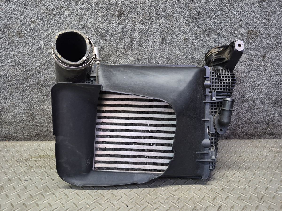 2015-2018 Porsche Macan 3.0L 3.6L Right Side Intercooler W/ Shroud Assembly