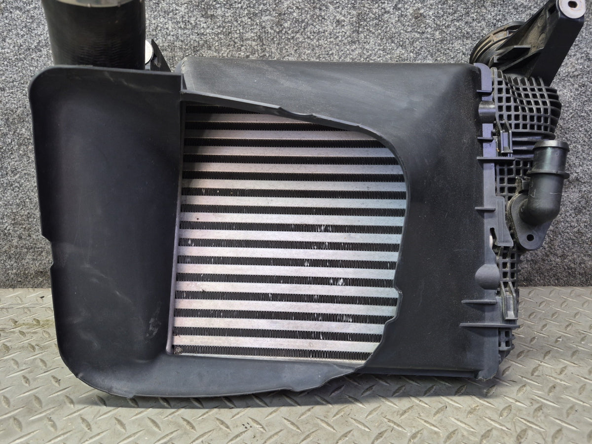 2015-2018 Porsche Macan 3.0L 3.6L Right Side Intercooler W/ Shroud Assembly