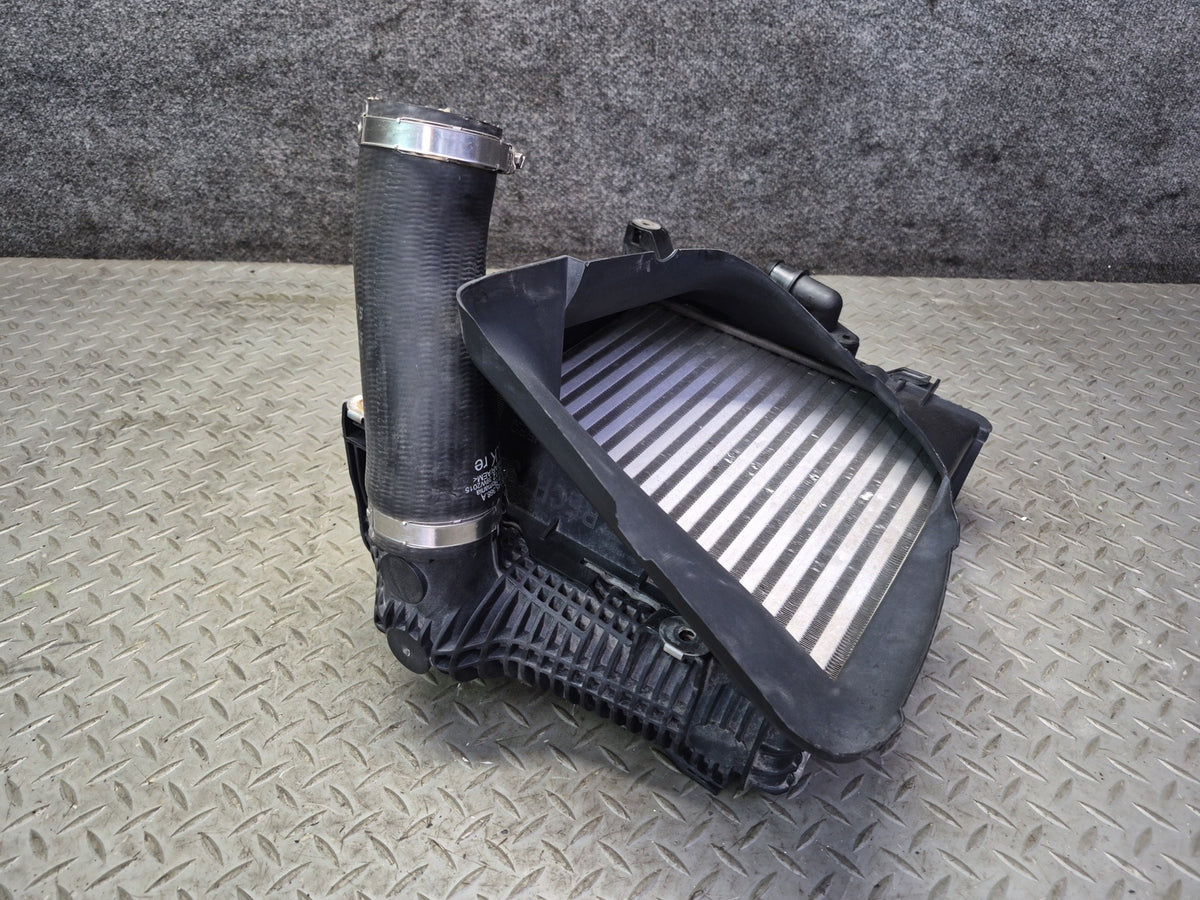 2015-2018 Porsche Macan 3.0L 3.6L Right Side Intercooler W/ Shroud Assembly