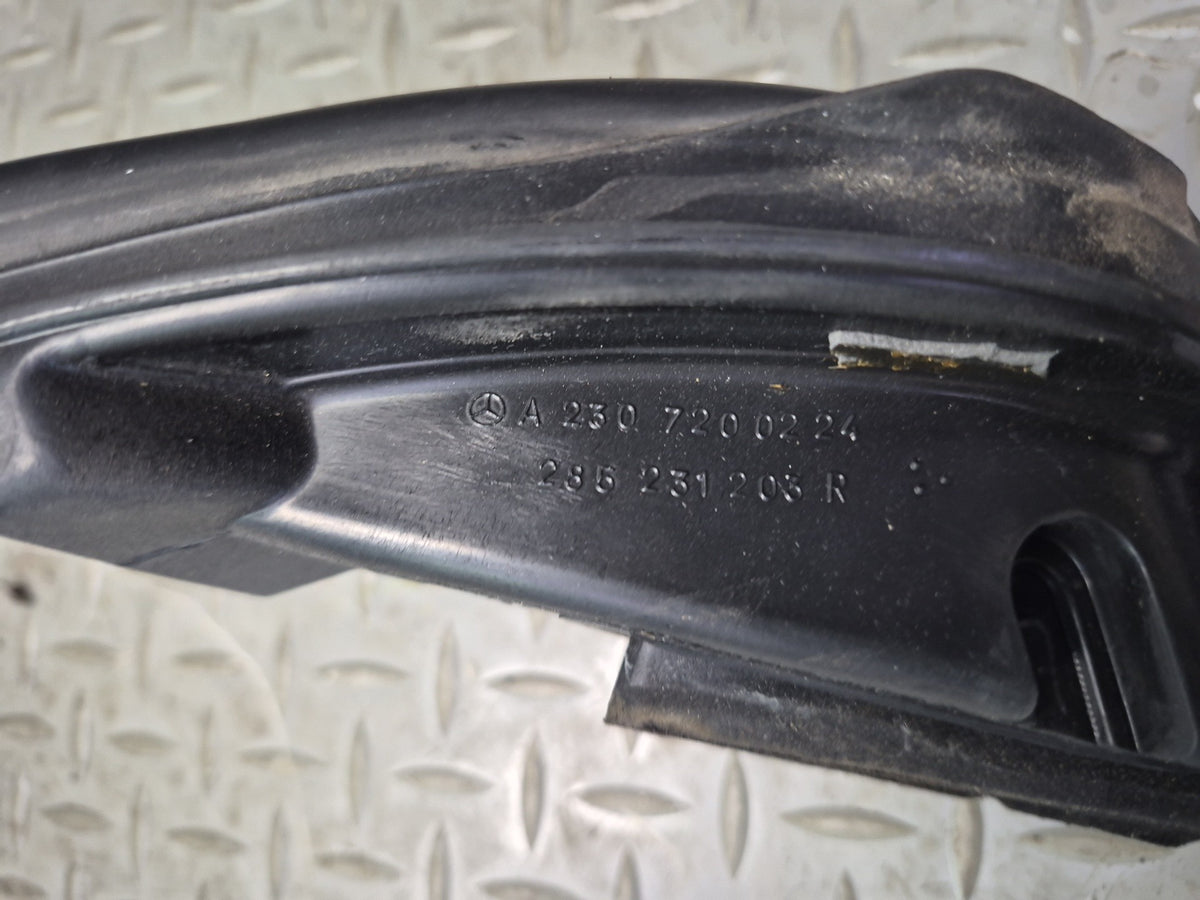 03-12 Mercedes R230 SL Left Right Door Window Weatherstrip Seal Molding Set OEM