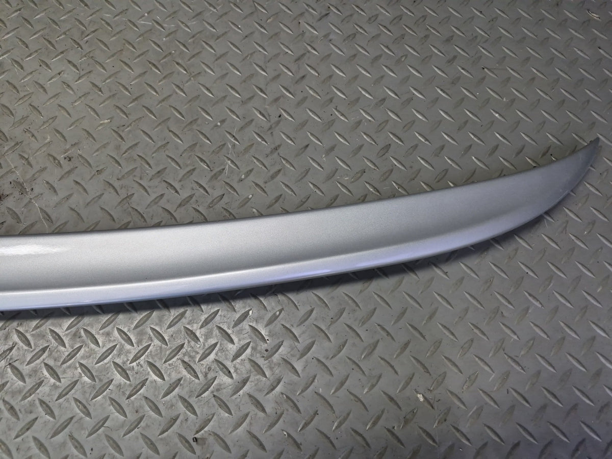 03-12 Mercedes R230 Sl-class Rear Trunk Spoiler Wing Silver Aftermarket