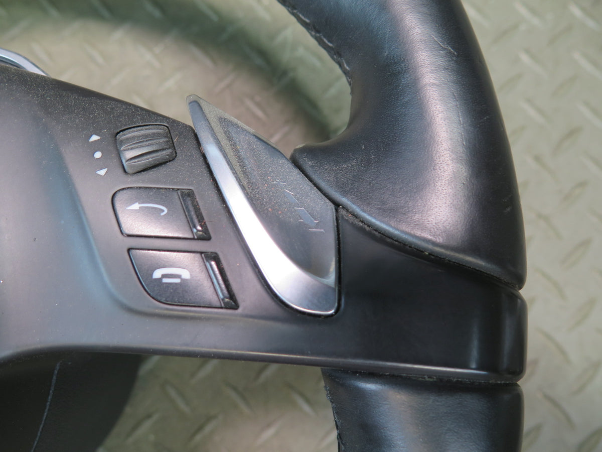 2012-2016 Porsche Panamera 970 PDK Leather Heated Steering w Controls & Shifters