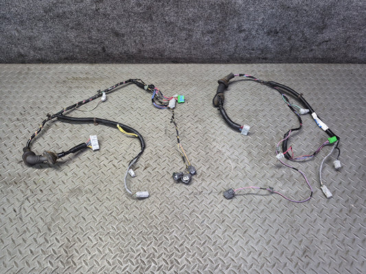 02-03 Honda S2000 Set of 2 Left & Right Door Wire Wiring Harness OEM