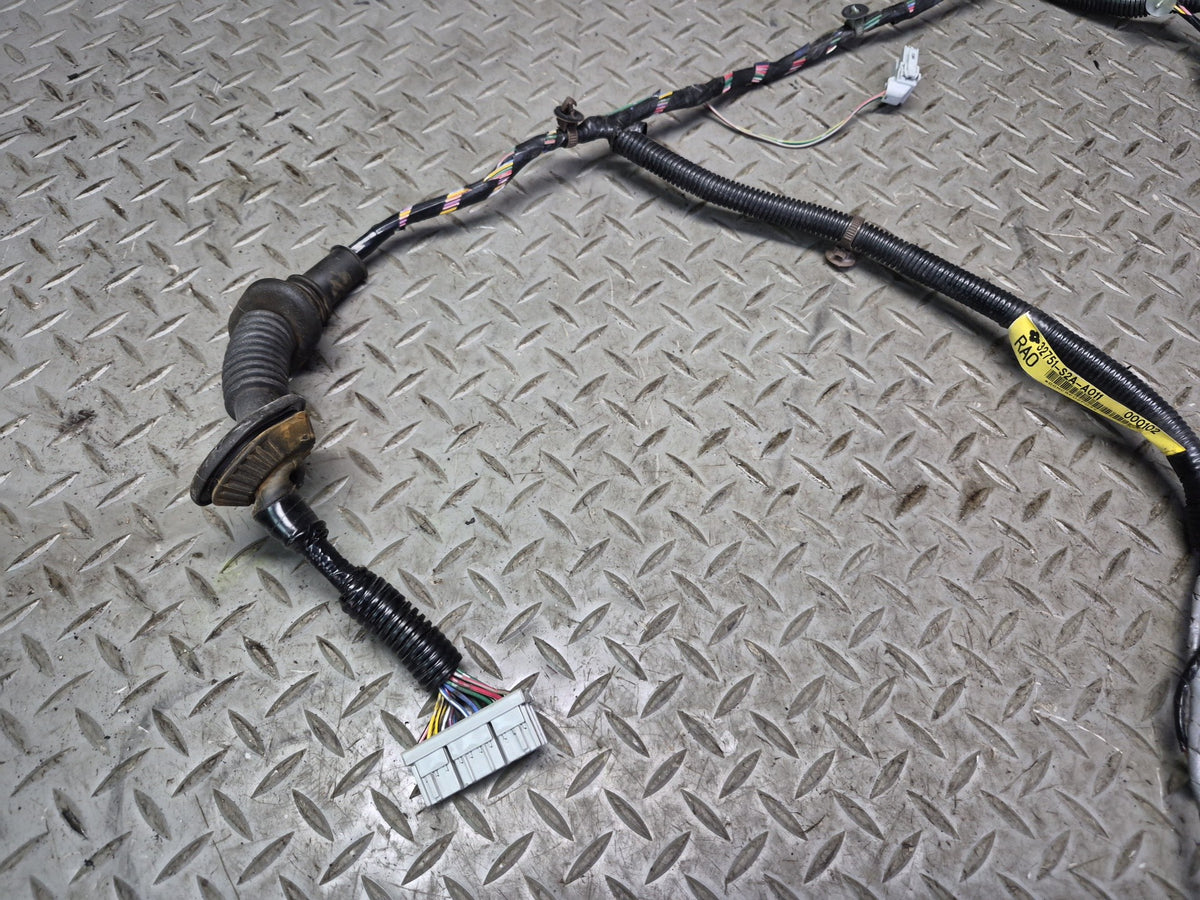 02-03 Honda S2000 Set of 2 Left & Right Door Wire Wiring Harness OEM