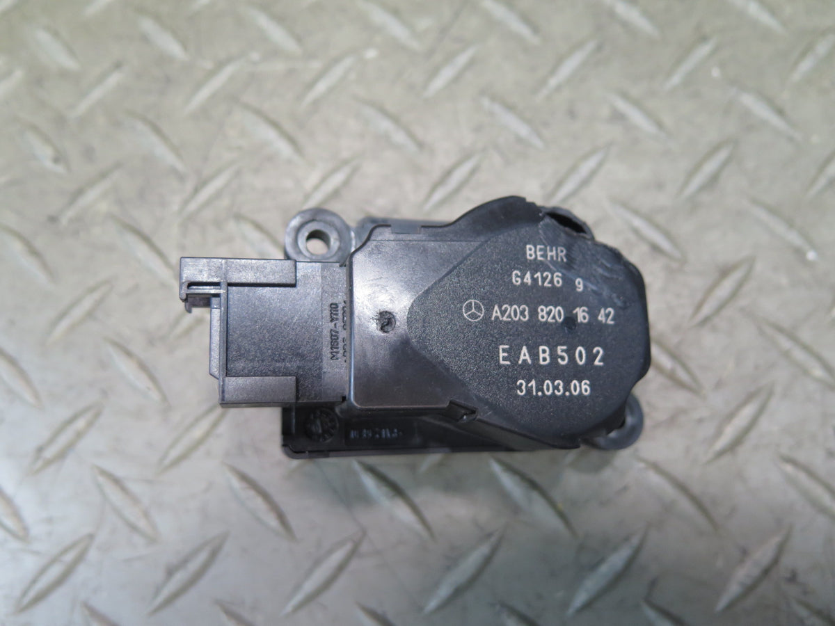 03-12 Mercedes R230 Sl-class A/C Heater Flap Door Actuator Motor Set of 6 OEM