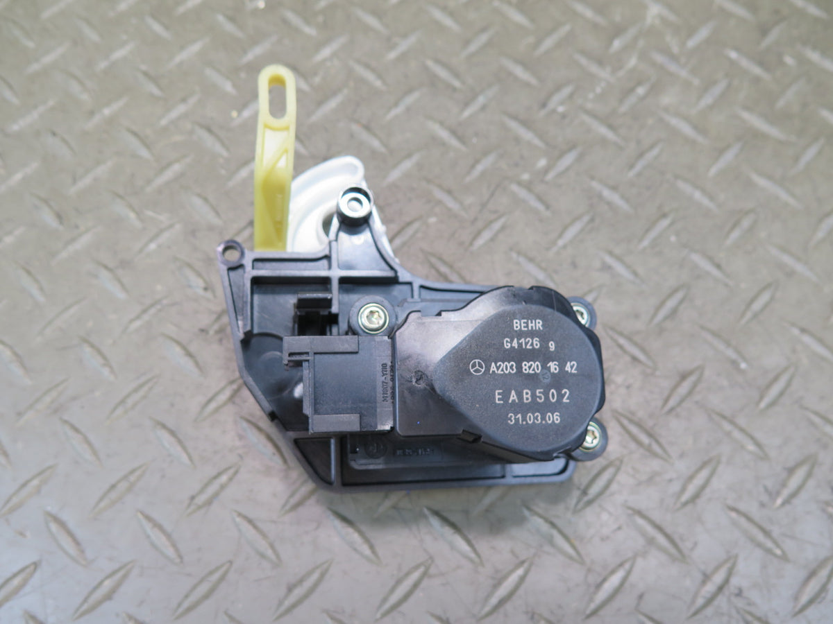 03-12 Mercedes R230 Sl-class A/C Heater Flap Door Actuator Motor Set of 6 OEM
