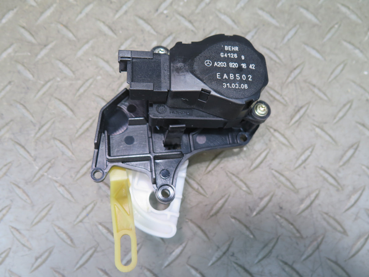 03-12 Mercedes R230 Sl-class A/C Heater Flap Door Actuator Motor Set of 6 OEM