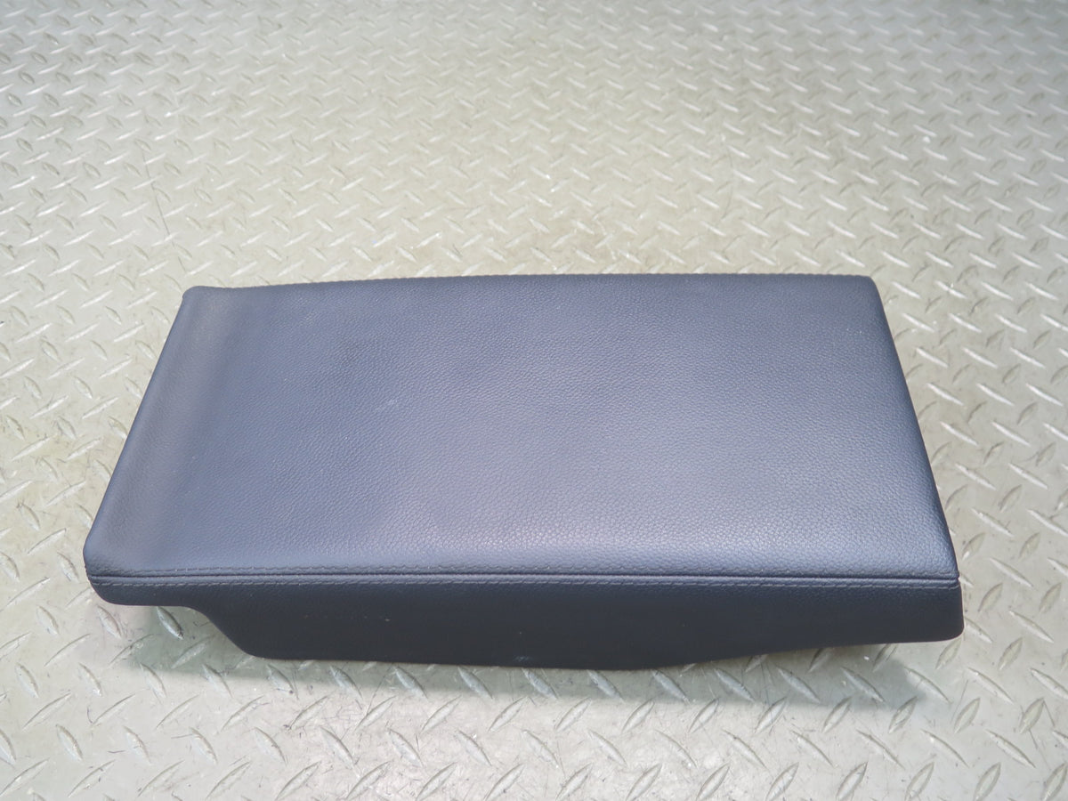 07-12 Mercedes R230 SL550 Rear Center Console Leather Lid Cover Black OEM