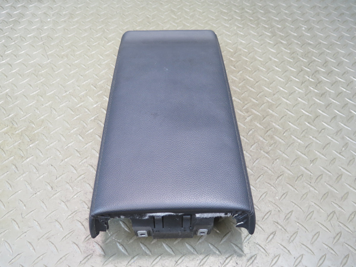 07-12 Mercedes R230 SL550 Rear Center Console Leather Lid Cover Black OEM