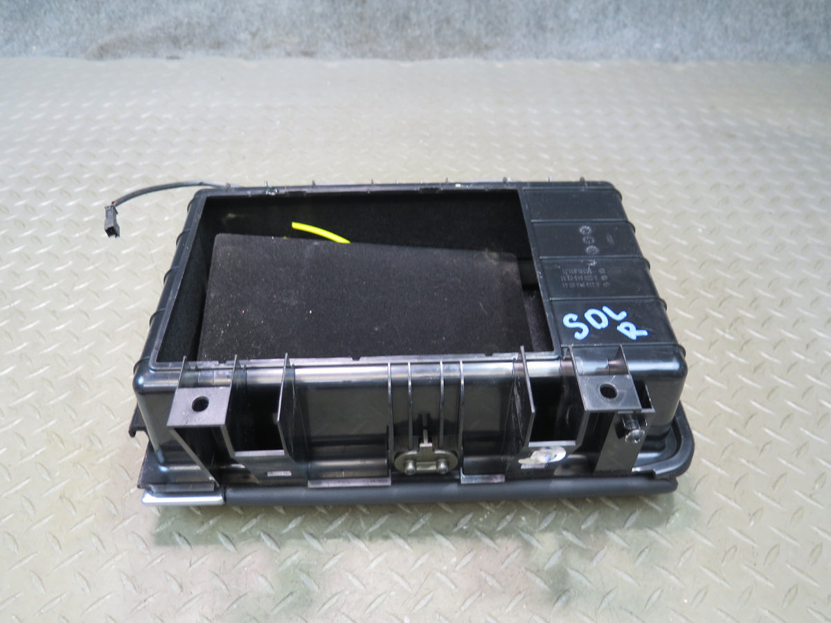 07-12 Mercedes R230 Sl-class Rear Seat Right Storage Compartment Black OEM