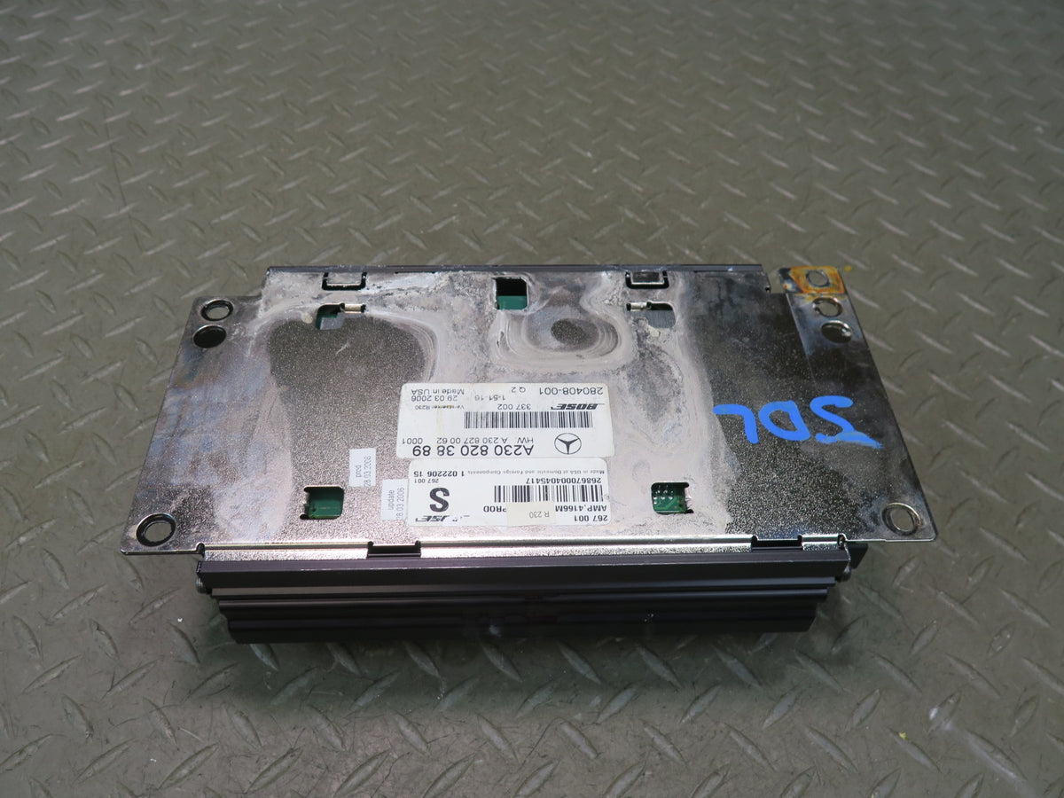 05-08 Mercedes R230 Sl-class Audio Amplifier AMP Bose 2308203889 OEM
