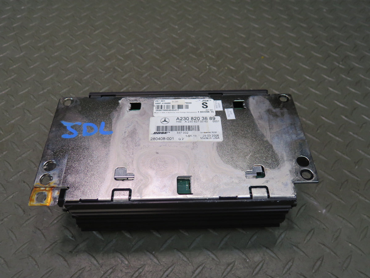 05-08 Mercedes R230 Sl-class Audio Amplifier AMP Bose 2308203889 OEM