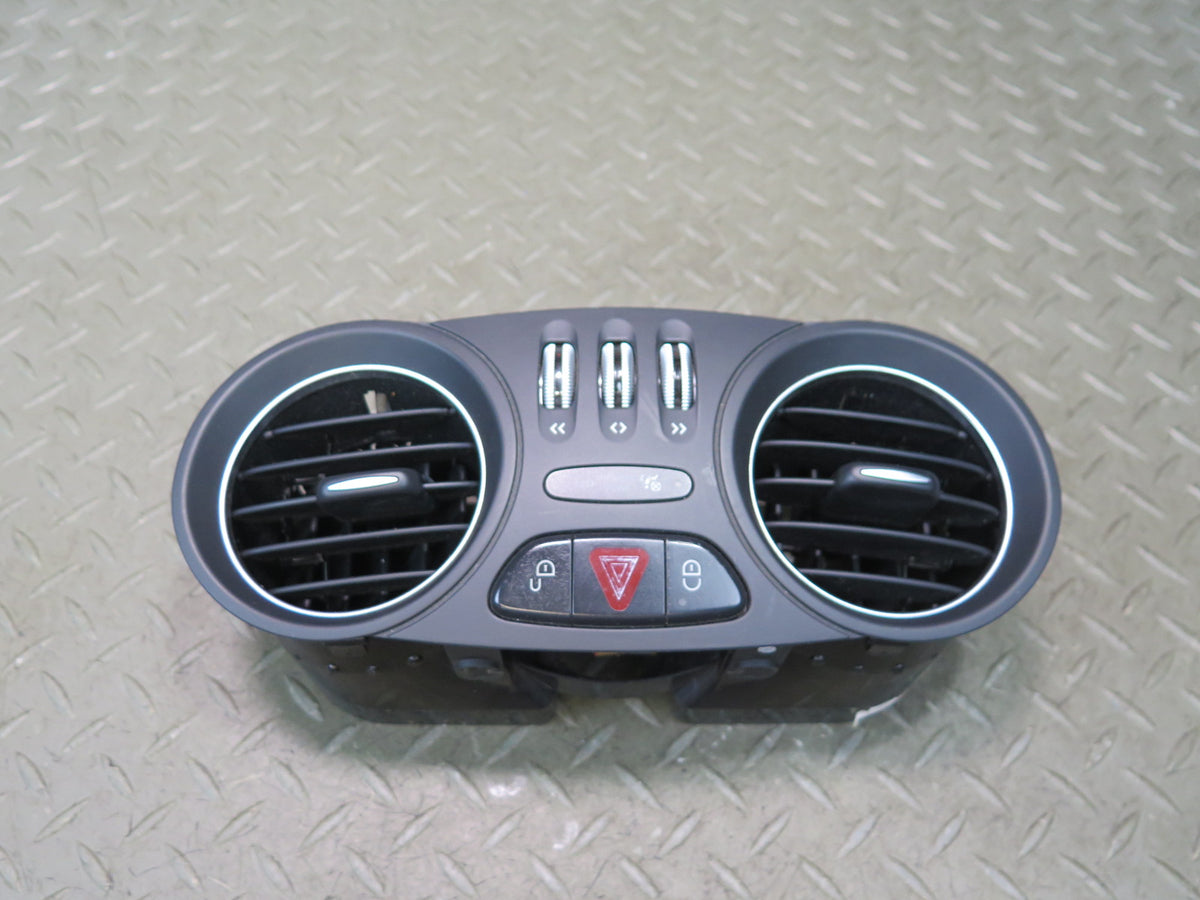 07-12 Mercedes R230 Sl-class Set of 3 Dash Center Left Right Air Vent Black OEM