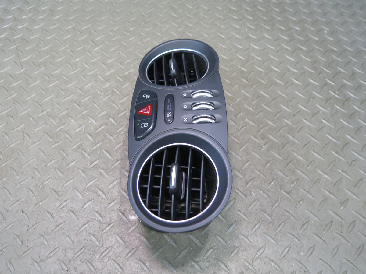 07-12 Mercedes R230 Sl-class Set of 3 Dash Center Left Right Air Vent Black OEM