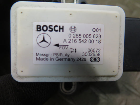 07-12 Mercedes R230 SL550 YAW Turn Rate Acceleration Speed Sensor 2165420018 OEM