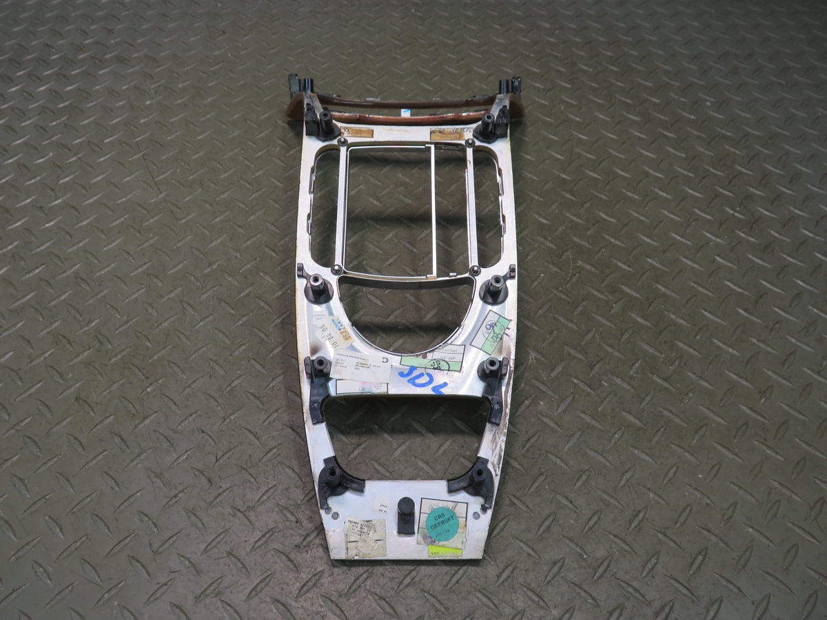 07-08 Mercedes R230 SL550 Dash Center Console Door Wood Trim Panel Set Damaged