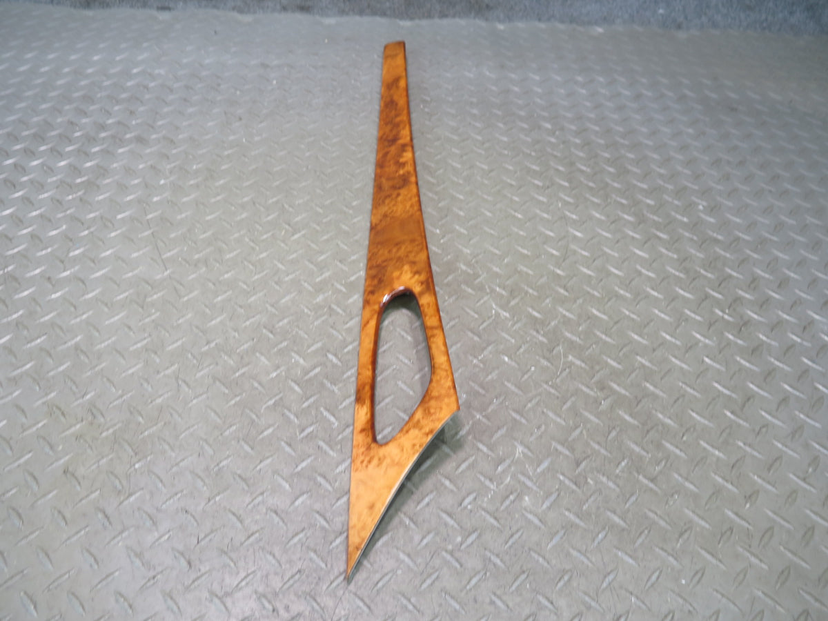 07-08 Mercedes R230 SL550 Dash Center Console Door Wood Trim Panel Set Damaged