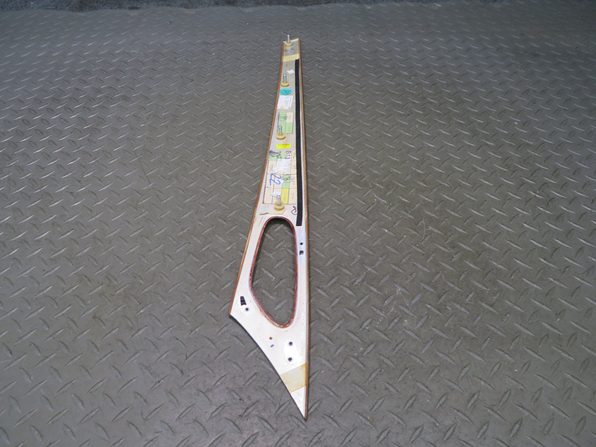 07-08 Mercedes R230 SL550 Dash Center Console Door Wood Trim Panel Set Damaged