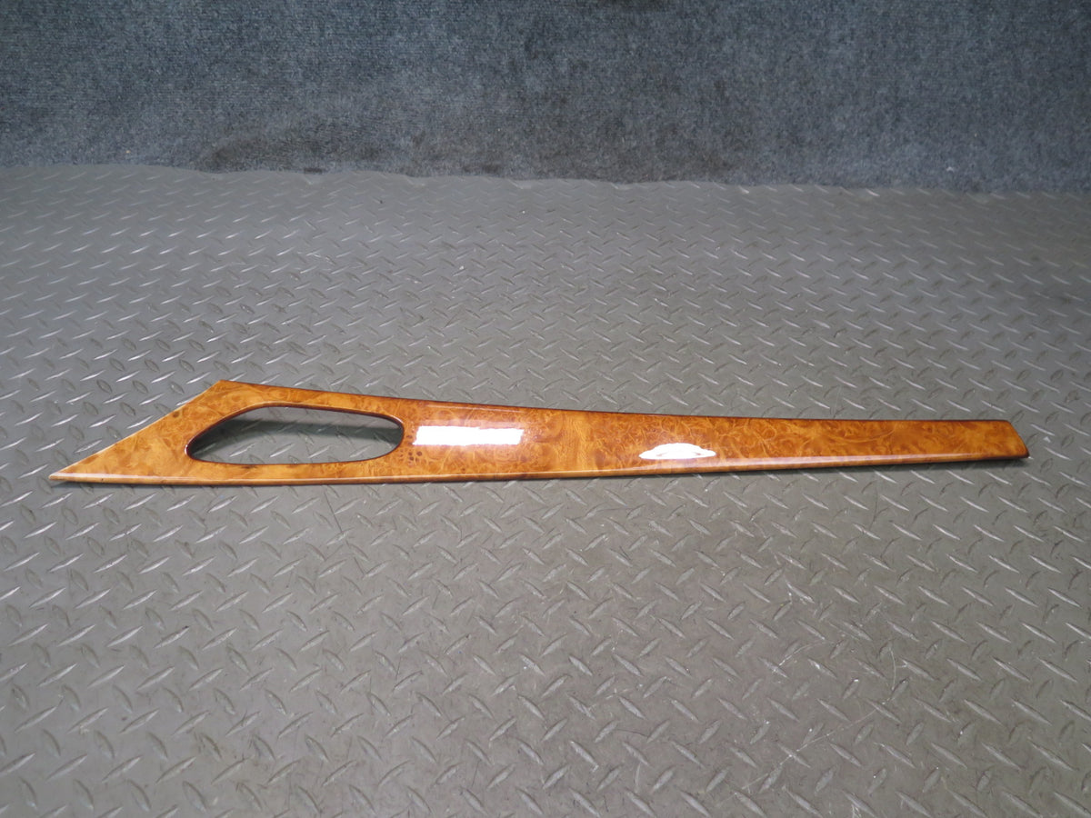 07-08 Mercedes R230 SL550 Dash Center Console Door Wood Trim Panel Set Damaged