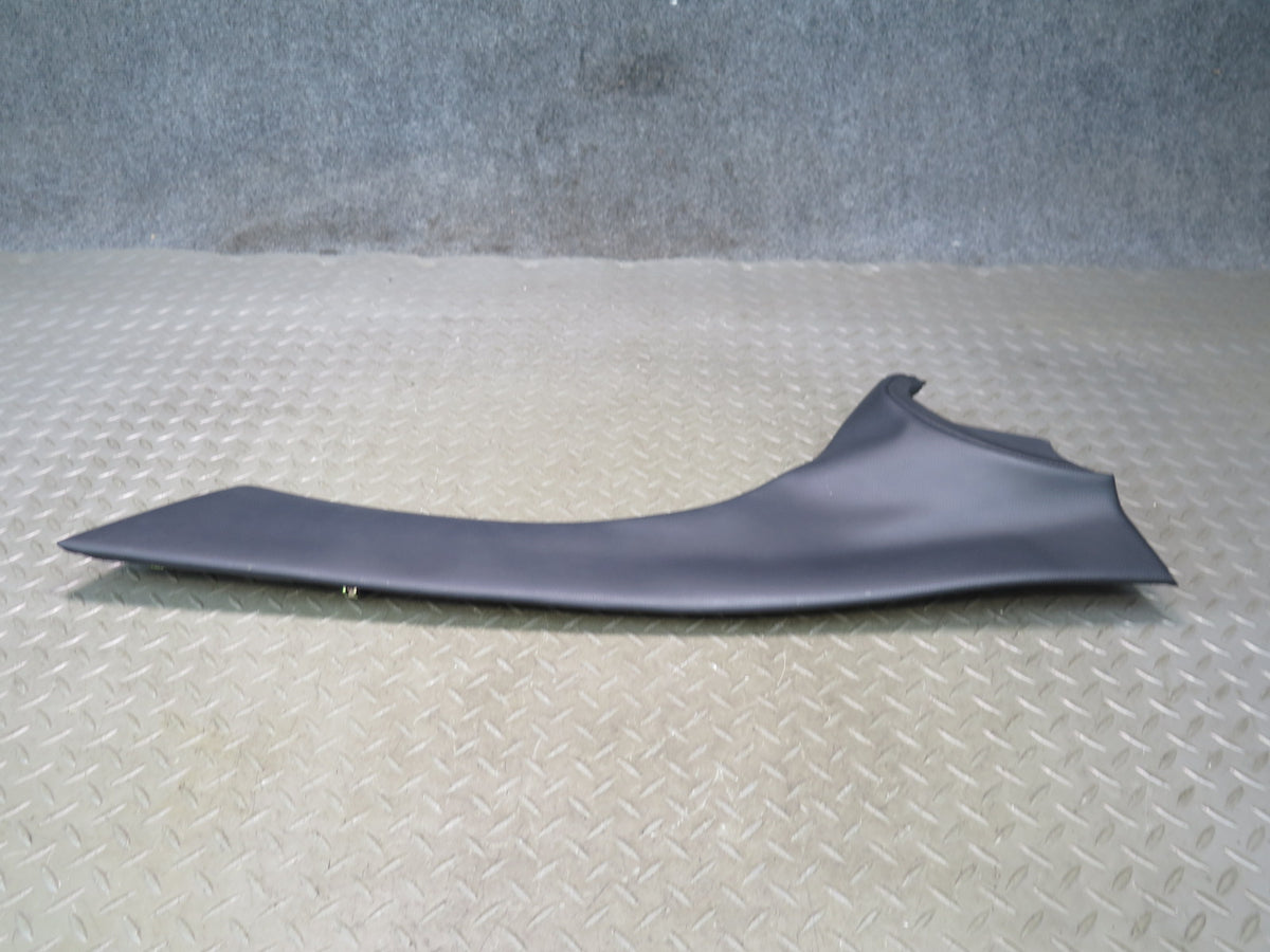 03-08 Mercedes R230 SL550 Set of 2 Center Console Trim Cover Panel Black Dmgd