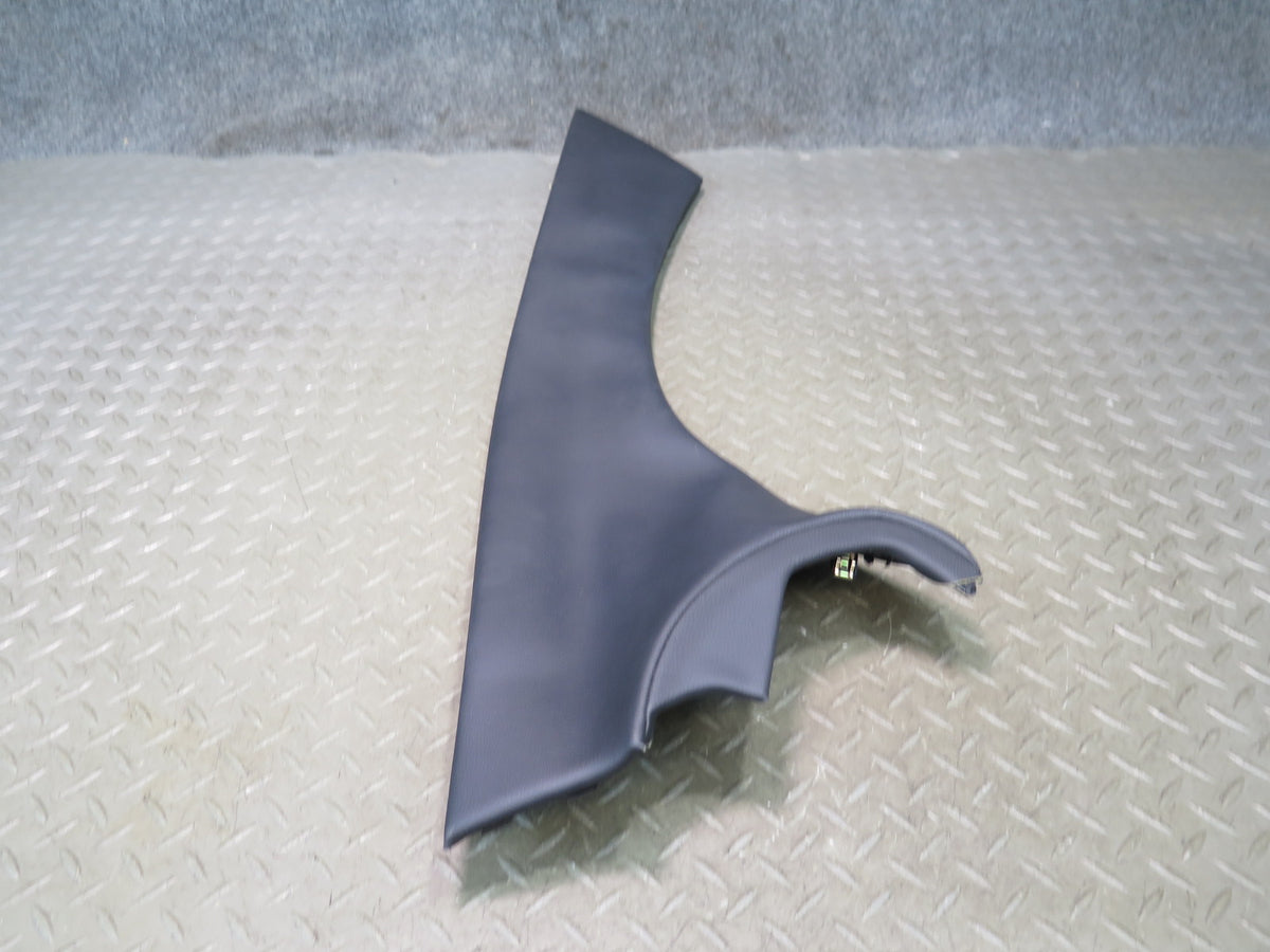 03-08 Mercedes R230 SL550 Set of 2 Center Console Trim Cover Panel Black Dmgd