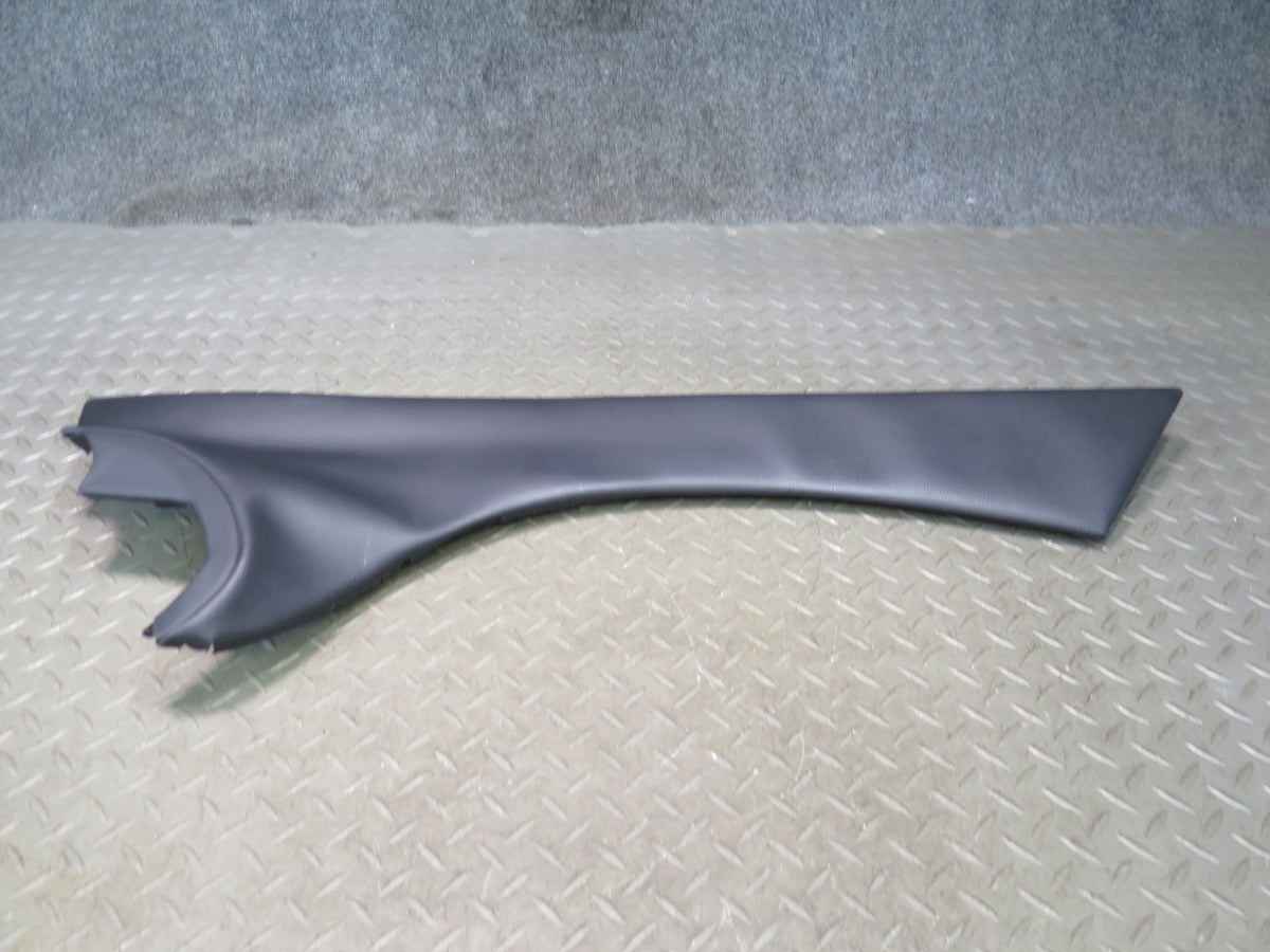 03-08 Mercedes R230 SL550 Set of 2 Center Console Trim Cover Panel Black Dmgd