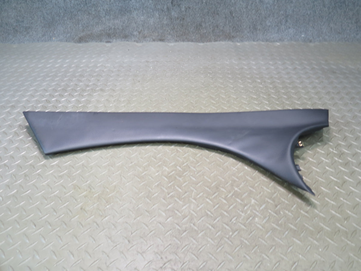 03-08 Mercedes R230 SL550 Set of 2 Center Console Trim Cover Panel Black Dmgd