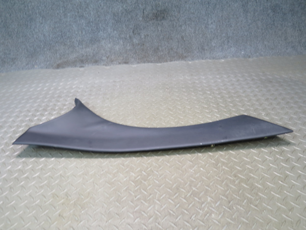 03-08 Mercedes R230 SL550 Set of 2 Center Console Trim Cover Panel Black Dmgd