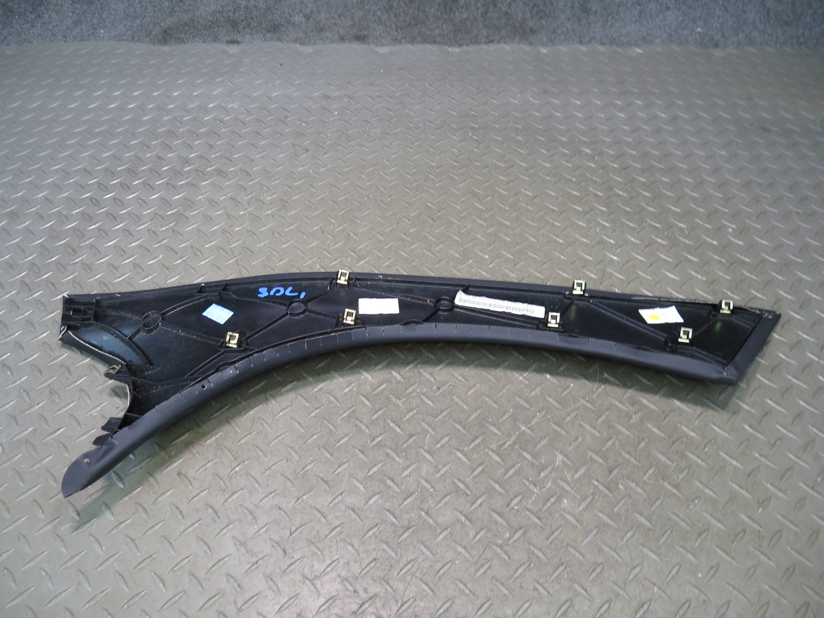 03-08 Mercedes R230 SL550 Set of 2 Center Console Trim Cover Panel Black Dmgd