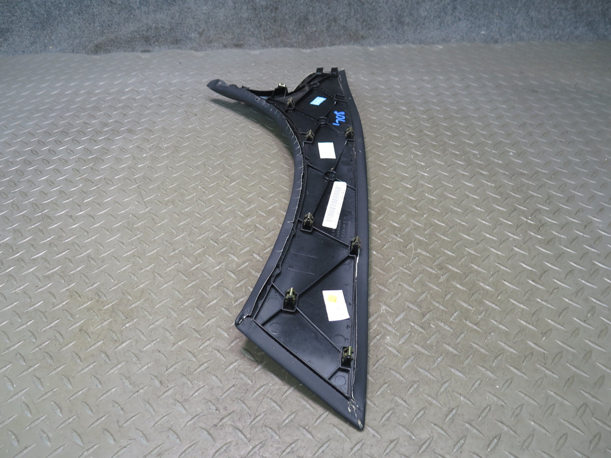 03-08 Mercedes R230 SL550 Set of 2 Center Console Trim Cover Panel Black Dmgd