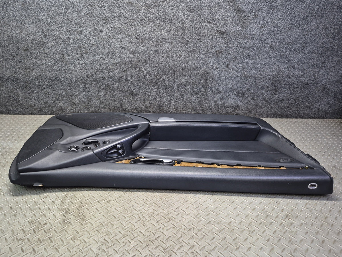07-08 Mercedes R230 SL550 Set of 2 Front Door Interior Trim Cover Panel OEM
