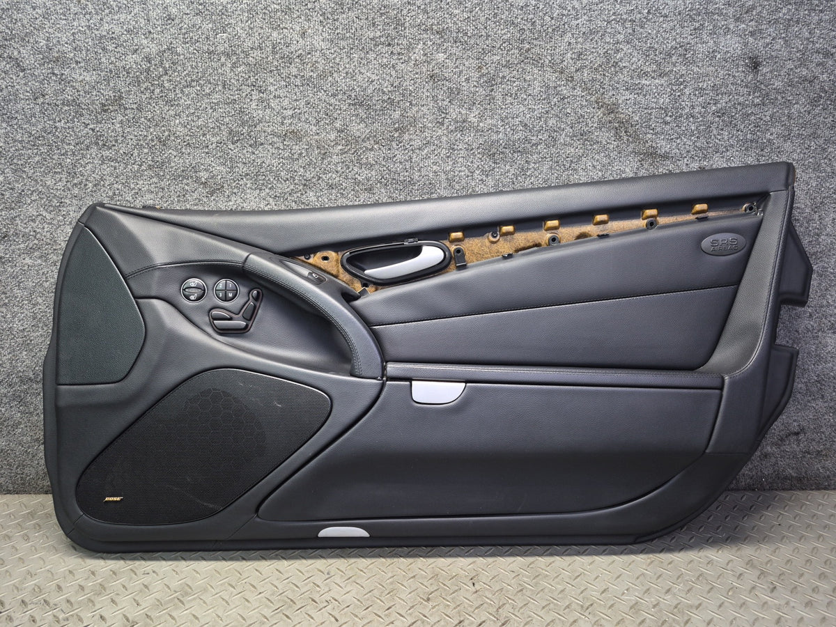 07-08 Mercedes R230 SL550 Set of 2 Front Door Interior Trim Cover Panel OEM
