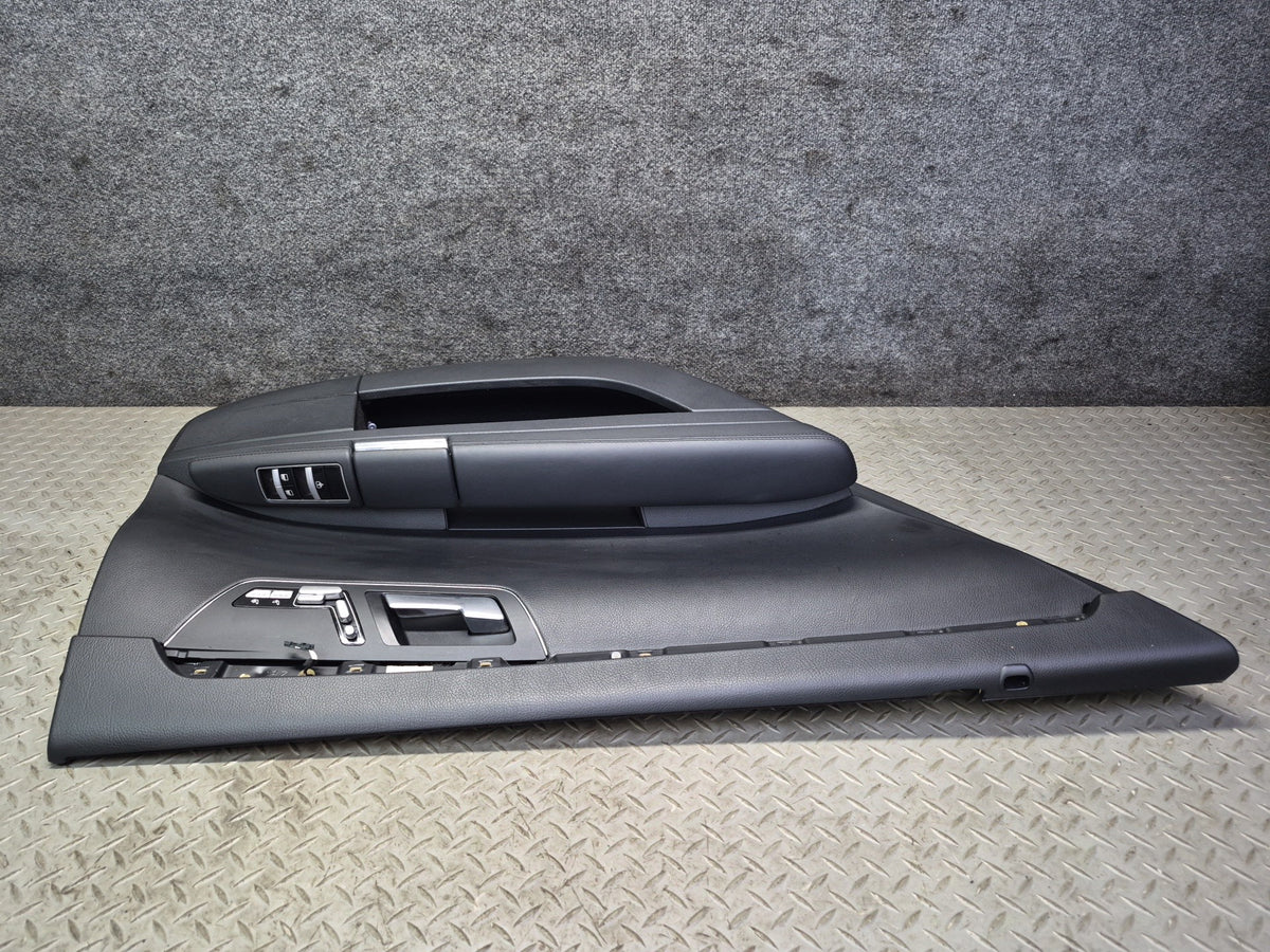 08-09 Mercedes W221 S63 AMG LWB Set of 2 Rear Door Interior Trim Panel Dmgd