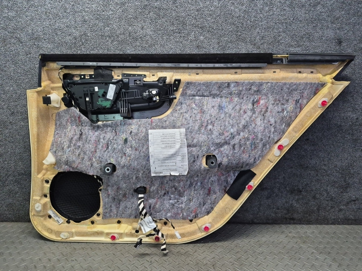 08-09 Mercedes W221 S63 AMG LWB Set of 2 Rear Door Interior Trim Panel Dmgd
