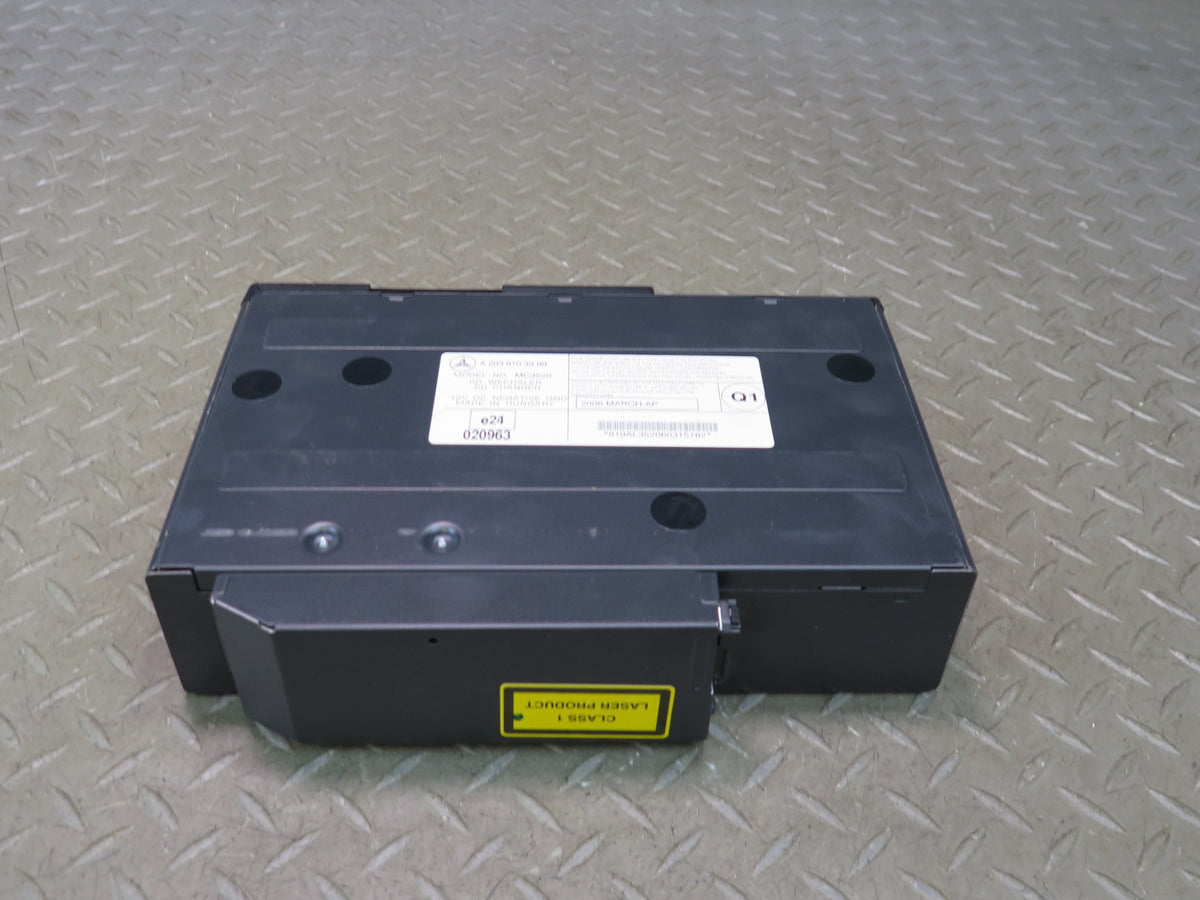 03-08 Mercedes R230 CD Changer Player w Magazine 2038703389 OEM