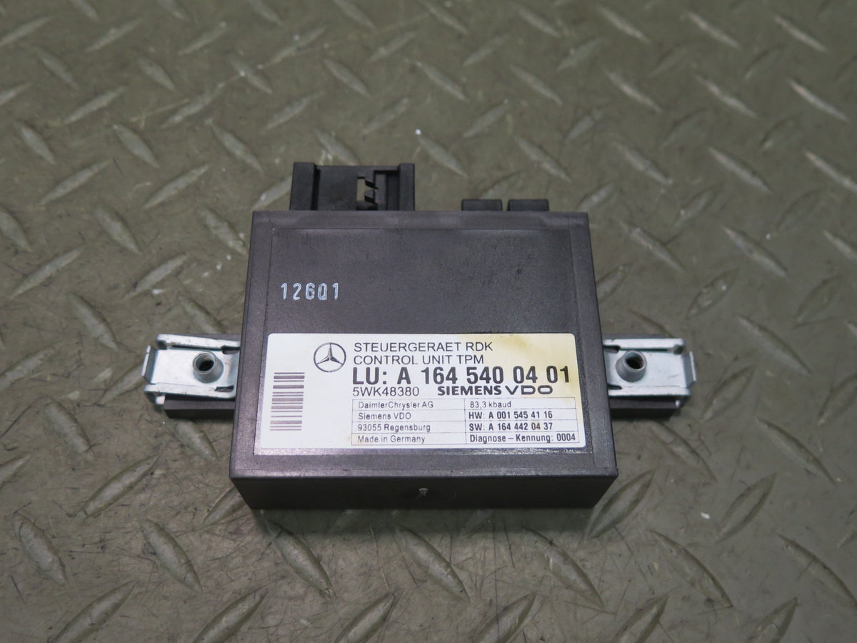 06-13 Mercedes R230 SL550 TPMS Tire Pressure Control Module Unit 1645400401 OEM
