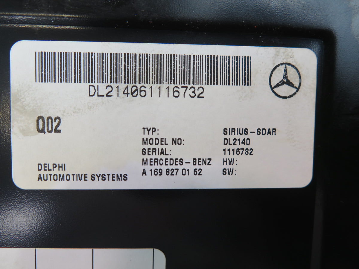 03-08 Mercedes R230 Sl-class Sirius Satellite Radio Receiver Module Unit OEM