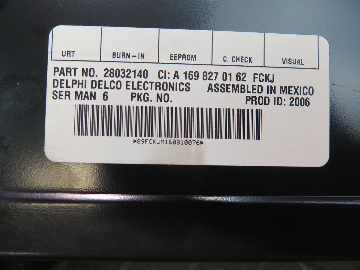 03-08 Mercedes R230 Sl-class Sirius Satellite Radio Receiver Module Unit OEM