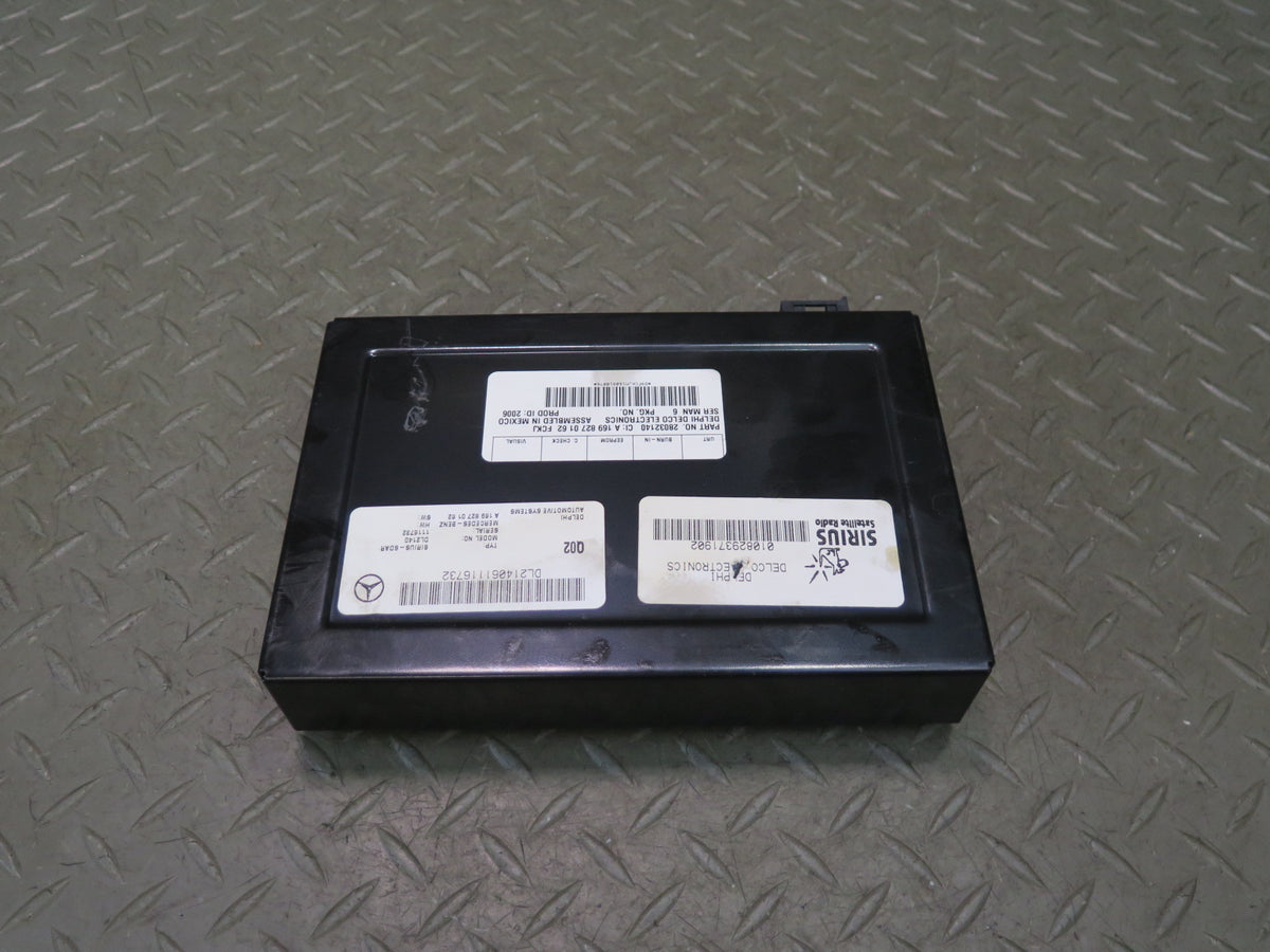 03-08 Mercedes R230 Sl-class Sirius Satellite Radio Receiver Module Unit OEM