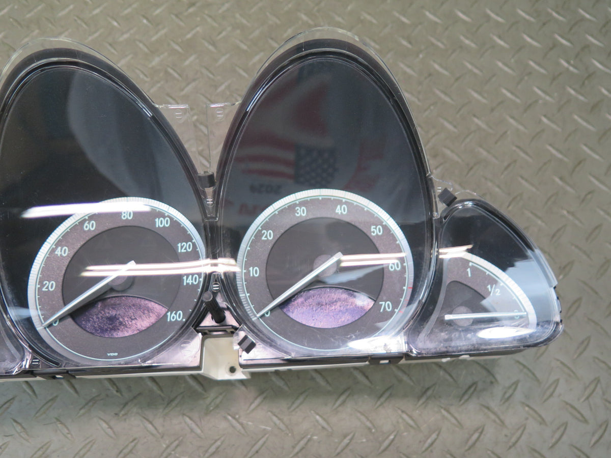 07-08 Mercedes R230 SL550 Instrument Cluster Gauge Speedometer Damaged
