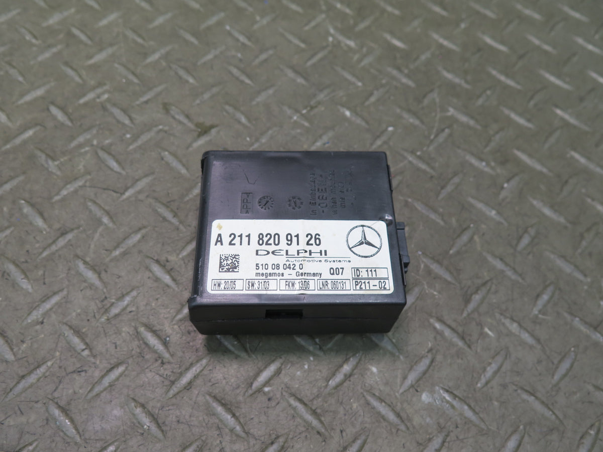 03-12 Mercedes R230 SL550 Alarm Anti Theft Control Module 2118209126 OEM