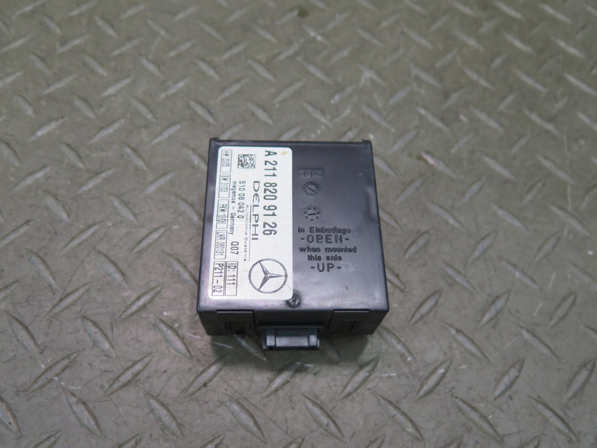 03-12 Mercedes R230 SL550 Alarm Anti Theft Control Module 2118209126 OEM