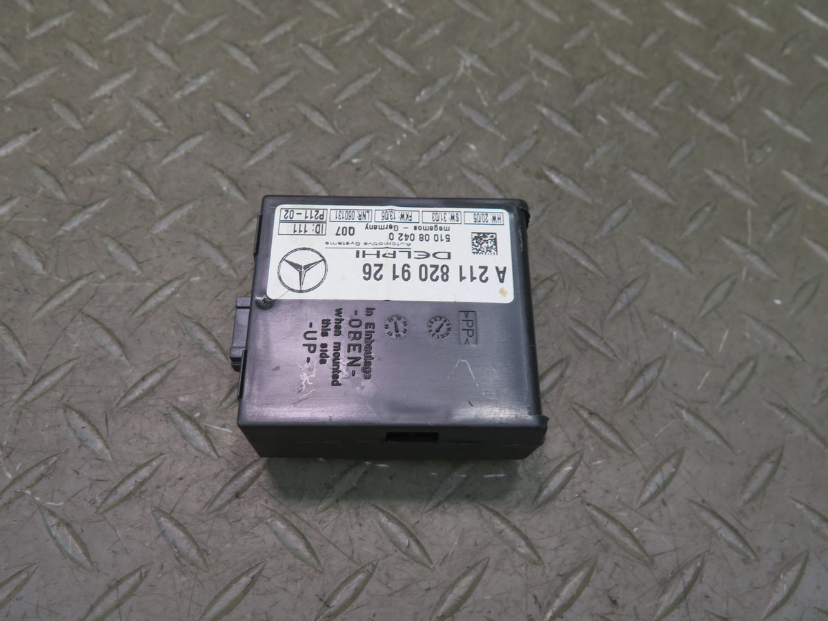 03-12 Mercedes R230 SL550 Alarm Anti Theft Control Module 2118209126 OEM