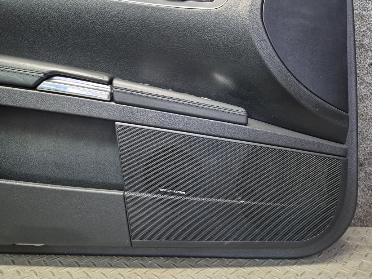 08-09 Mercedes W221 S63AMG LWB Set of 2 Front Door Interior Trim Panel Cover OEM