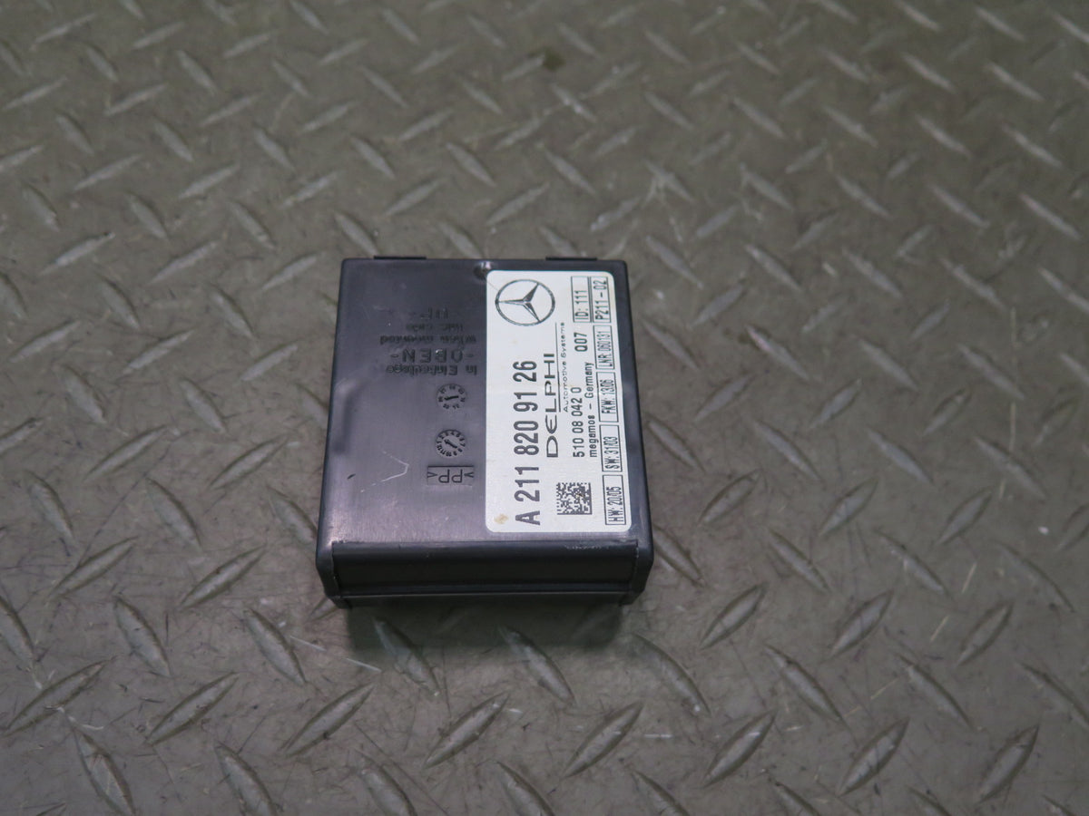 03-12 Mercedes R230 SL550 Alarm Anti Theft Control Module 2118209126 OEM