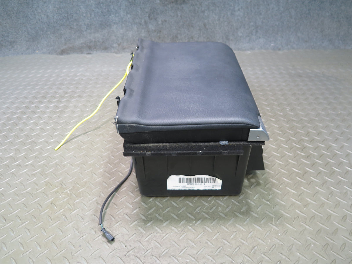 07-12 Mercedes R230 Sl-class Rear Seat Left Storage Compartment Black OEM