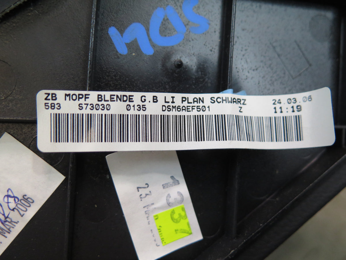 03-08 Mercedes R230 Sl-class Set of 2 Rear Compartment Storage Trim Cover OEM
