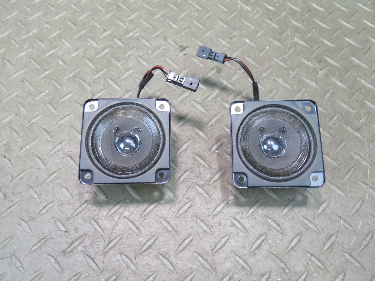 03-08 Mercedes R230 Sl-class Rear Left & Right Speaker Tweeter Set OEM
