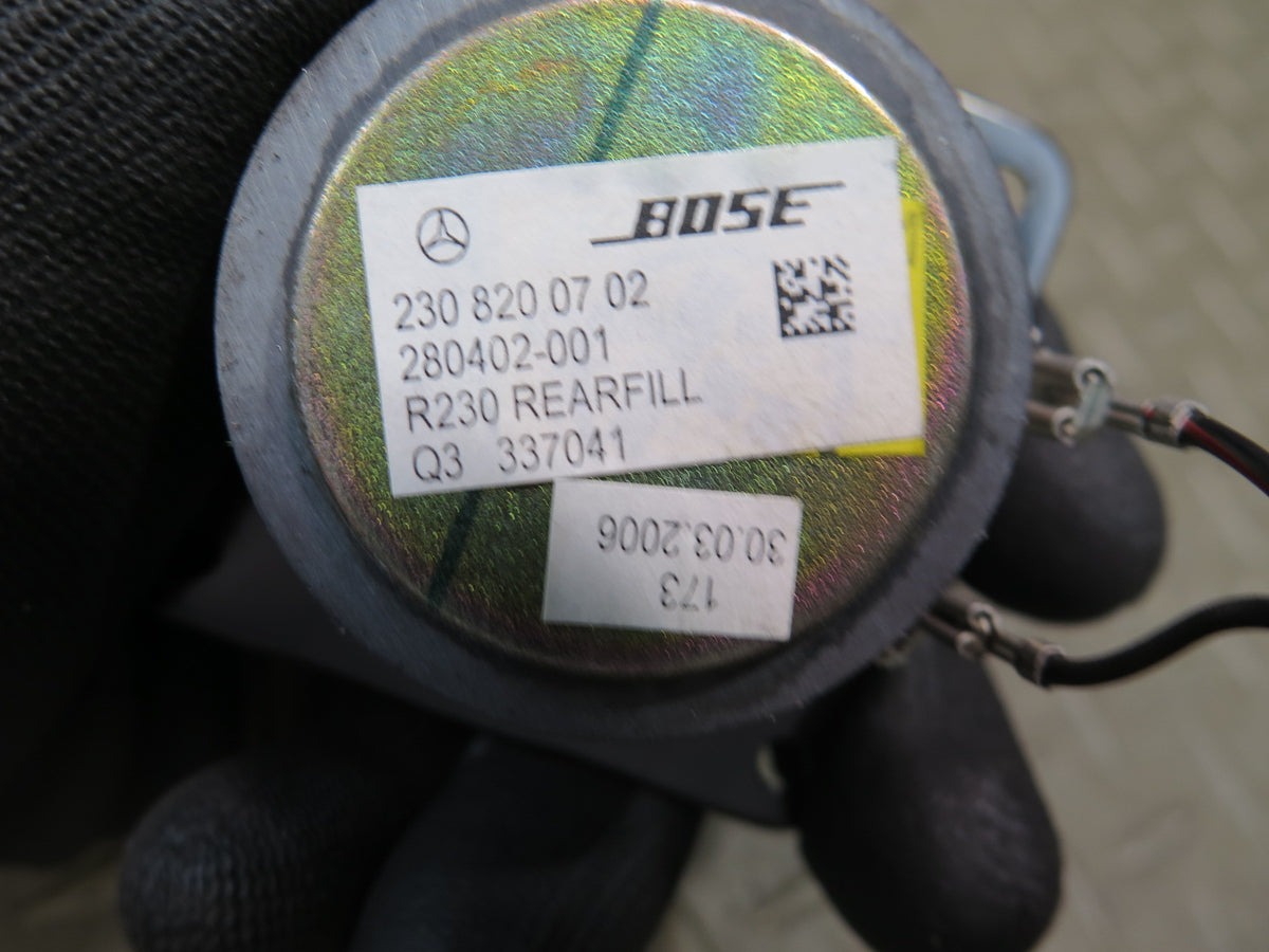 03-08 Mercedes R230 Sl-class Rear Left & Right Speaker Tweeter Set OEM