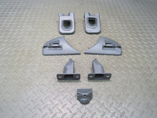 03-12 Mercedes R230 Sl-class Set of 7 Rear Trunk Lid Stop Buffer Guide Gray OEM